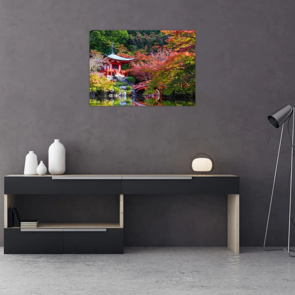 Tablou pe sticlă - Daigodji (70x50 cm)