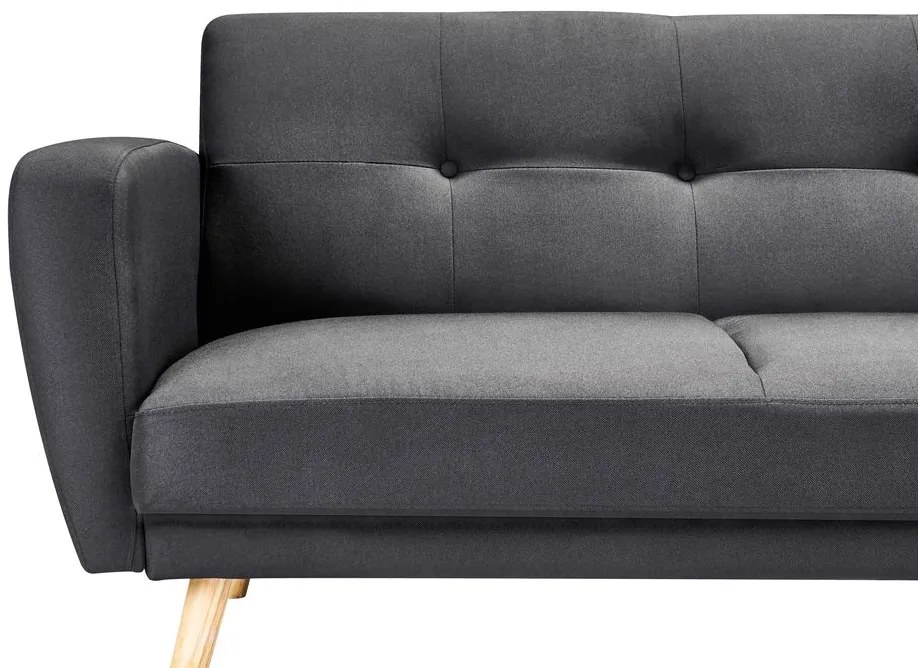 Canapea 2 locuri Flong (negru) . 1008649