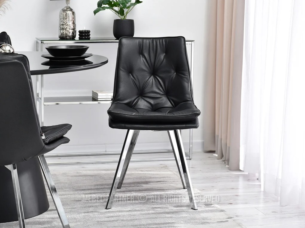 Scaun Polly (negru). 1111243