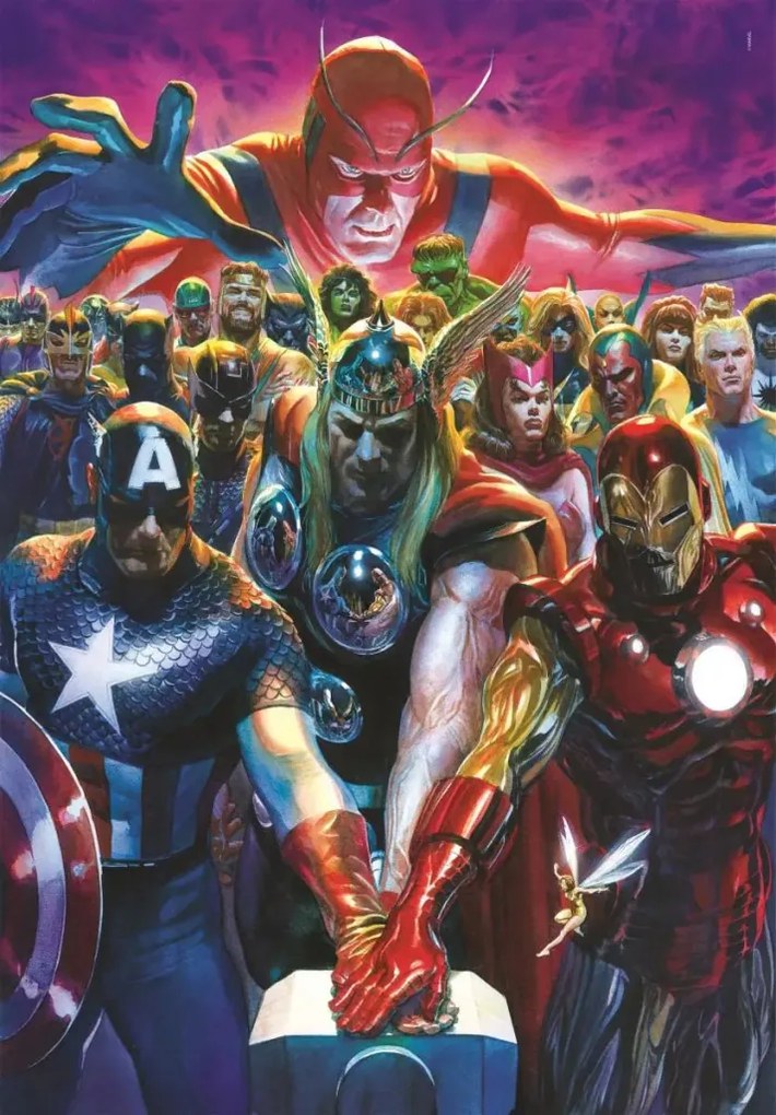 Avengers Unity Puzzle Clementoni de 1000 de piese