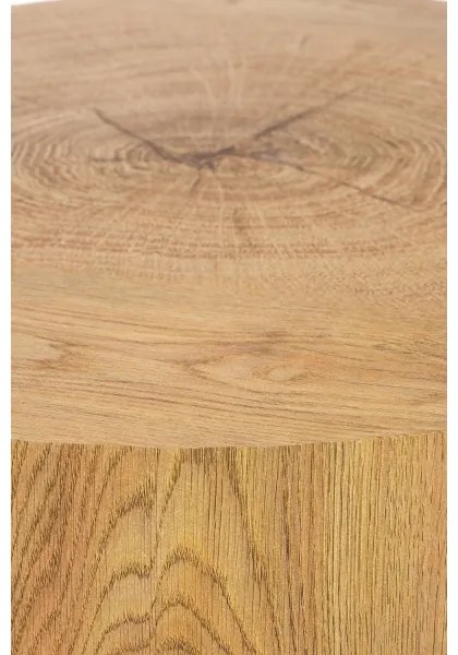 Măsuță de cafea BROOKLYN 45x45 cm negru/bej