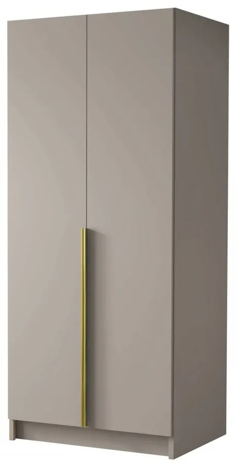 Dulap de haine Smagano I (Alb + Negru) . 1105796