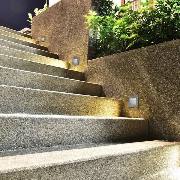 Corp de iluminat LED încastrat de exterior TESS LED/3W/230V IP54 RED-Design Rendl-R12014