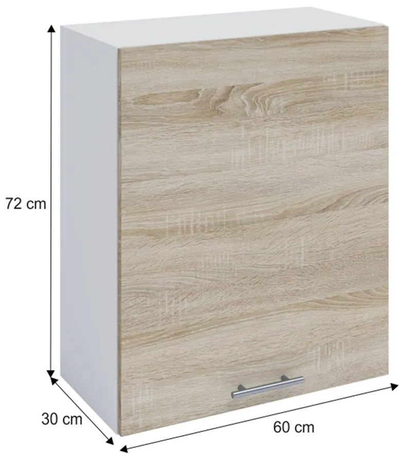 Dulap superior de bucătărie W60 Flor. 1014743
