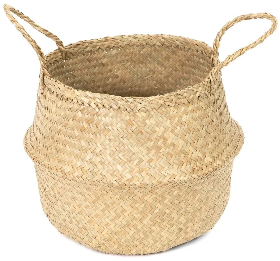 Coș depozitare din iarbă de mare, ⌀ 35 cm Seagrass - Compactor