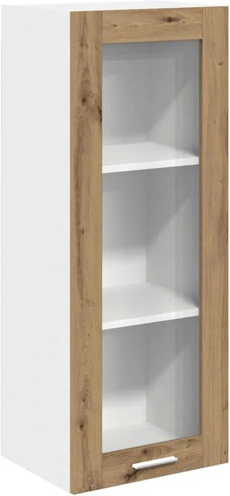 vidaXL Dulap suspendat Stejar Artizanal 40 x 31 x 100 cm Lemn compozit