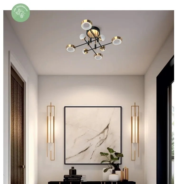 Lustra LED aplicata design modern LARA