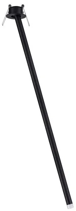 Spot LED incastrabil design tubular STILVI negru, H-64cm