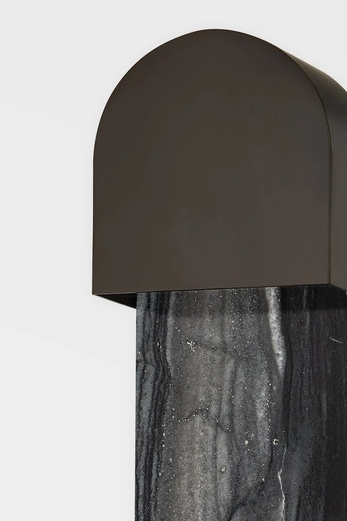 Aplica de perete design modern HOBART, neagra
