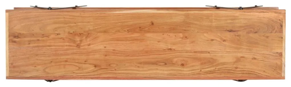 Comoda TV, 160 x 40 x 50 cm, lemn masiv de acacia 1, lemn masiv de acacia