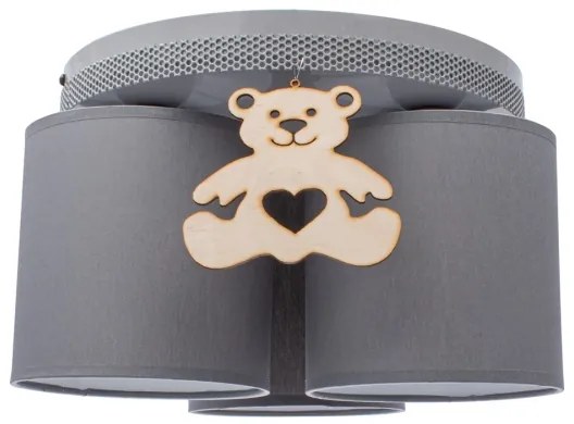 Plafonieră copii BEAR 3xE27/60W/230V