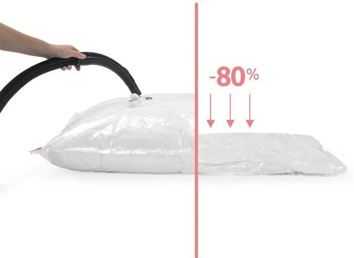 Saci de depozitare in vid 70 l + 120 l, transparenti