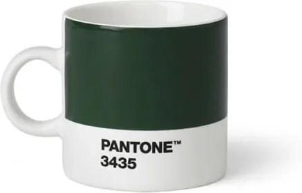 Cană Pantone 3435 Espresso, 120 ml, verde