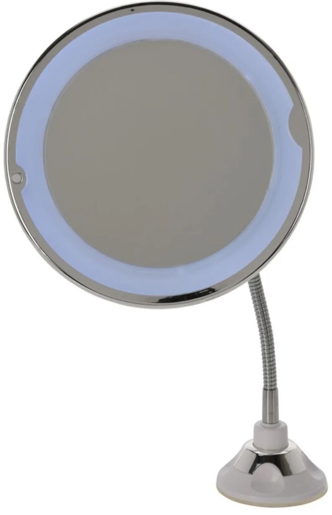 Oglinda de machiaj cu LED, 20.2x40 cm, polipropilena