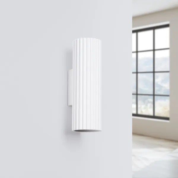 Brilagi - Aplică LED de perete CRESTO, 2x GU10/10W/230V, 20 cm, albă