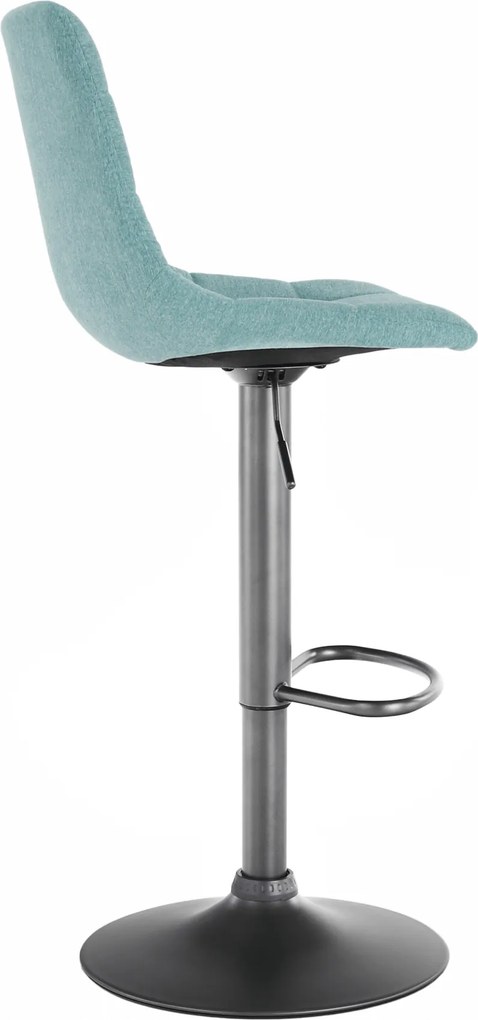 Scaun de bar, mentol / negru, LAHELA