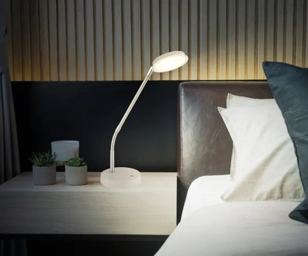 Globo 58504TSA - Lampă de masă cu dimmer tactil SILVIO LED/6,5W/230V bej
