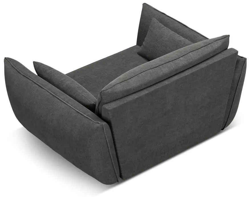 Fotoliu gri Vanda – Mazzini Sofas