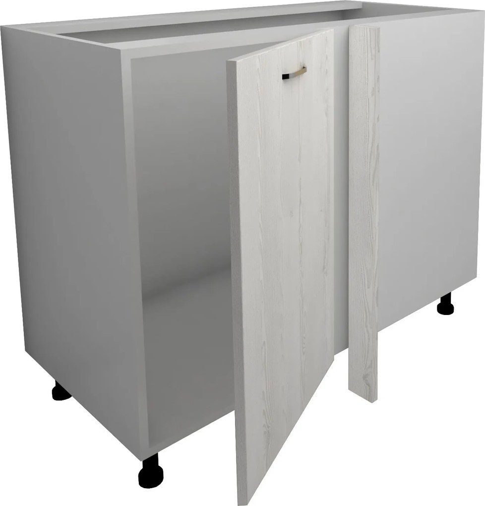Corp Baza Colt Lecce, Pin Alb/Alb, 98 x 50 x 80 cm