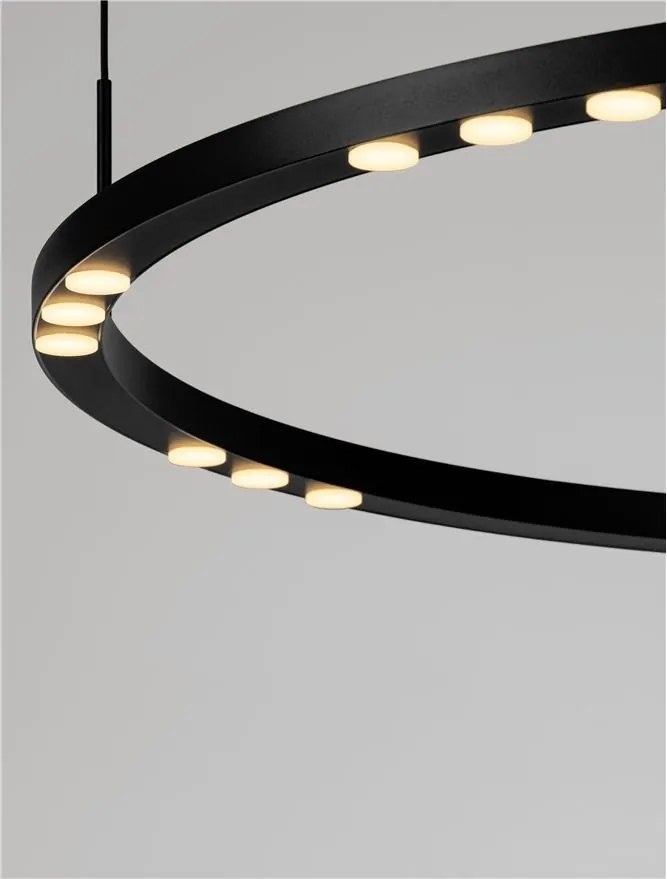 Lustra suspendata LED design circular LUNETTE 80cm NVL-9030926