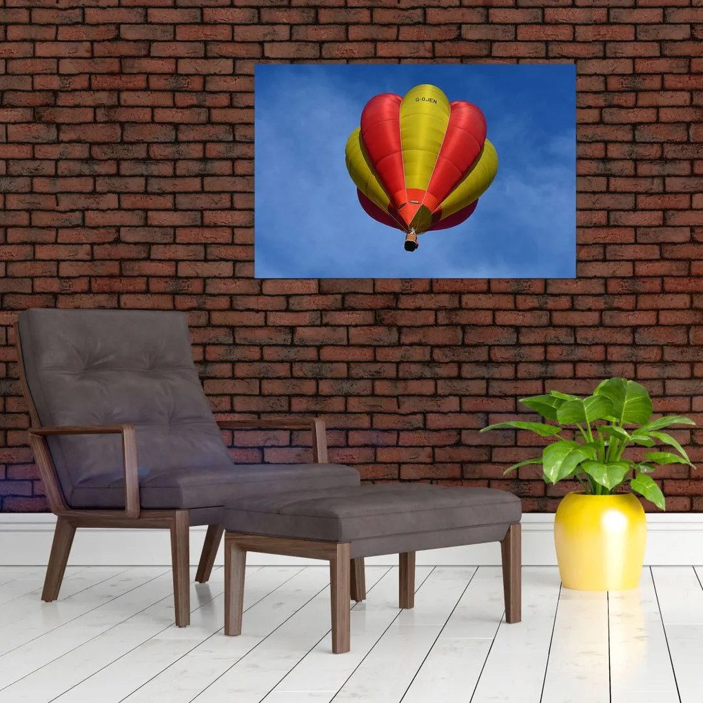 Tablou cu balon zburând (90x60 cm)