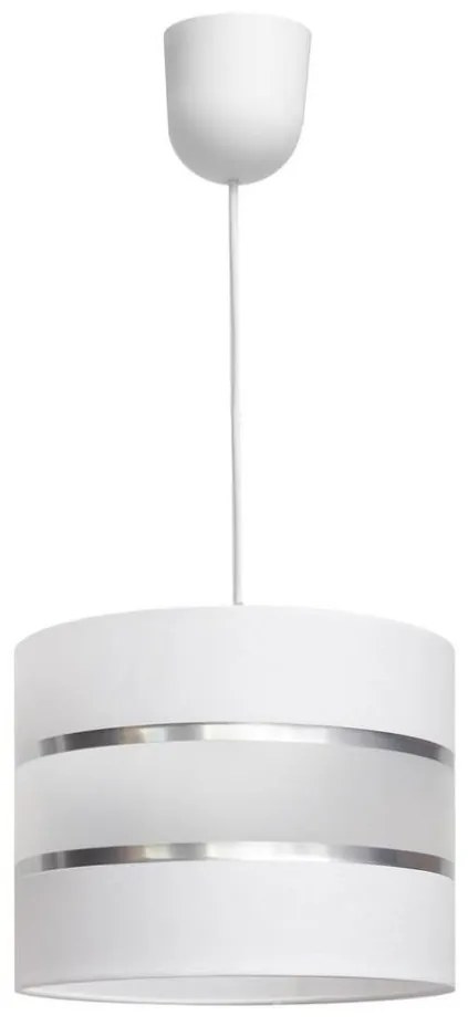 Lustră pe cablu HELEN 1xE27/15W/230V albă