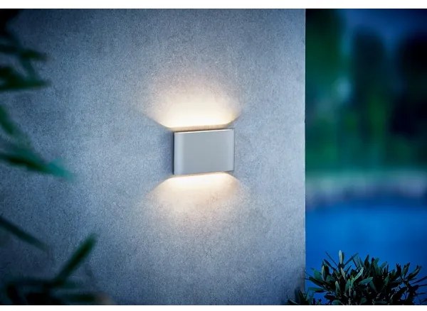Nordlux - KINVER Aplică de perete pentru exterior LED/8,5W/230V IP54 alb