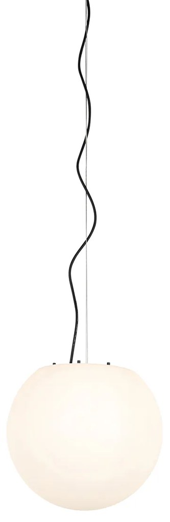 Lampă modernă suspendată pentru exterior alb 35 cm IP65 - Nura
