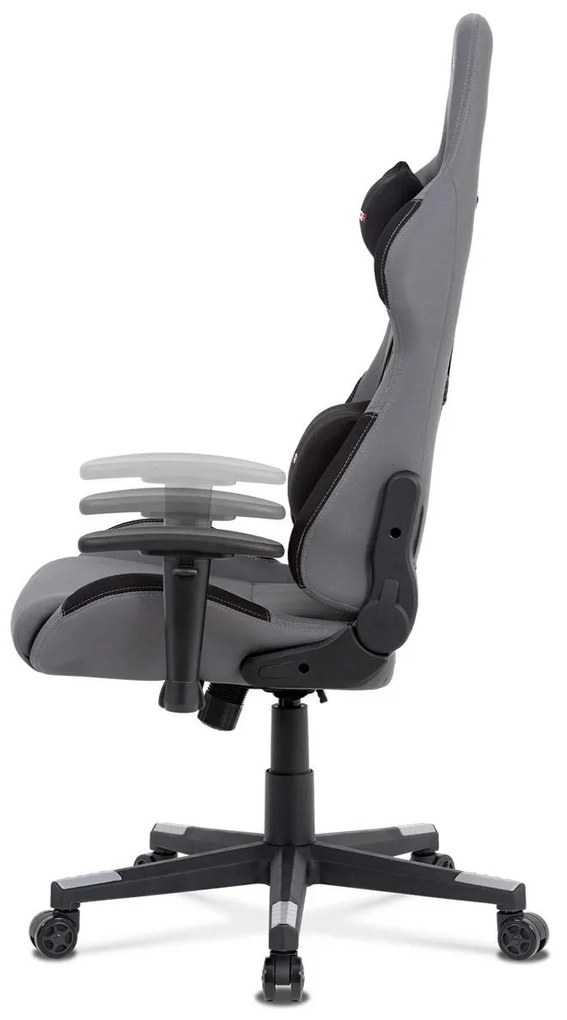 Fotoliu gaming Salidos (gri + negru). 1120339