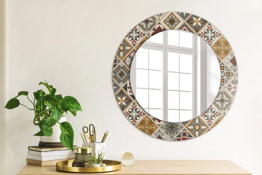 Decor oglinda rotunda Model turc fi 50 cm