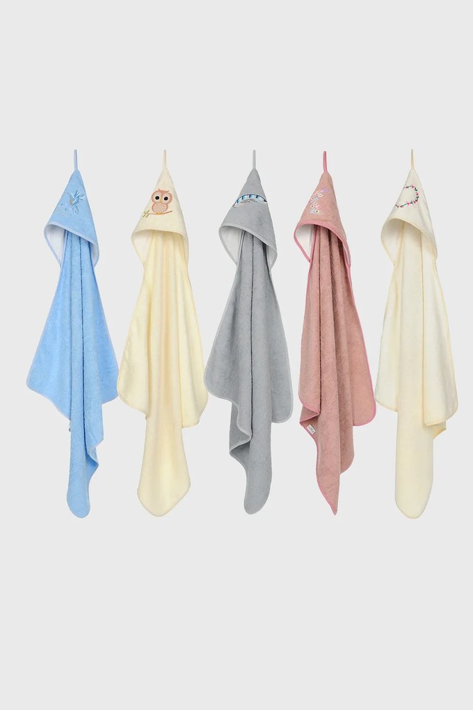 Prosop pentru copii Floricica roz 80x80 cm