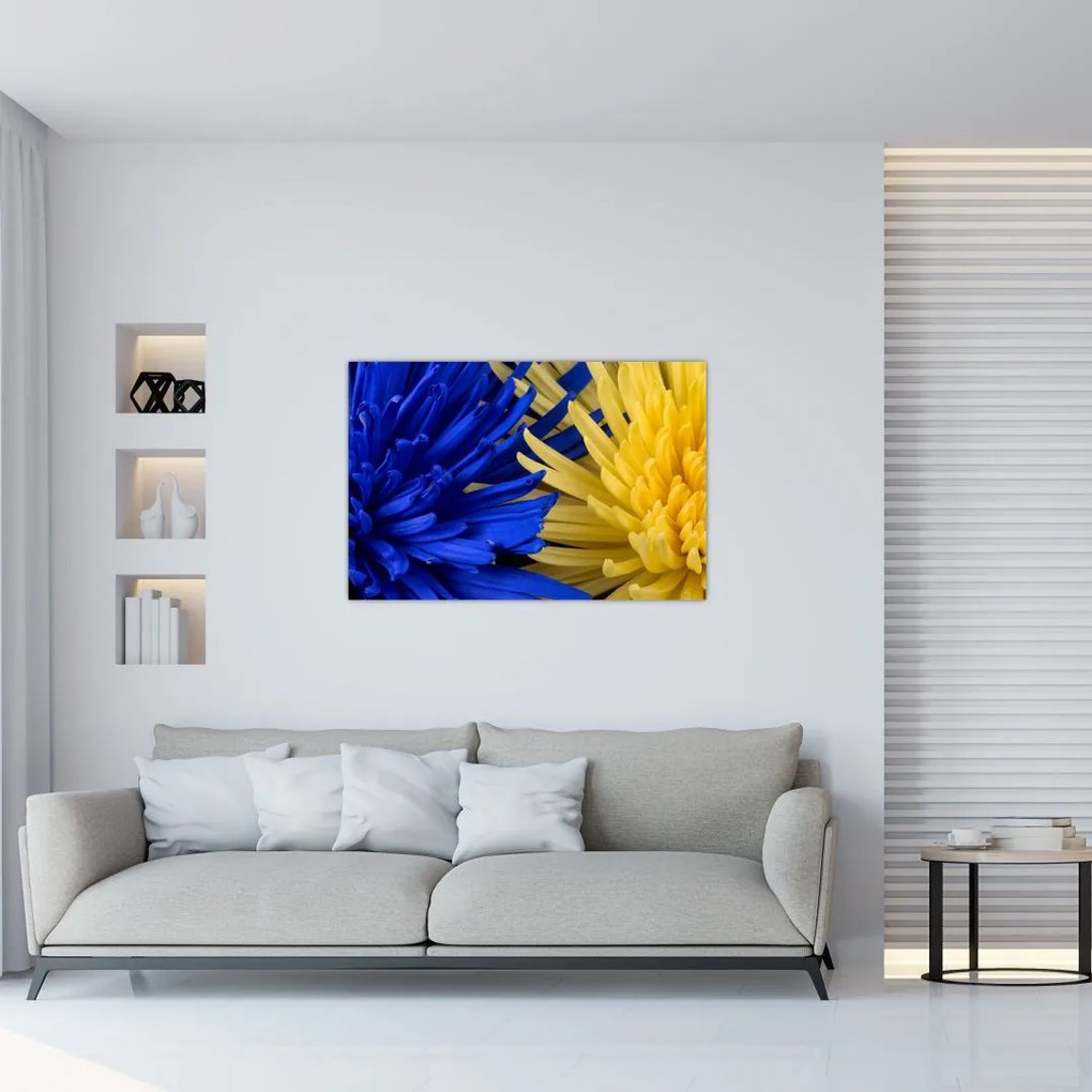 Tablou - detaliu florilor (90x60 cm)