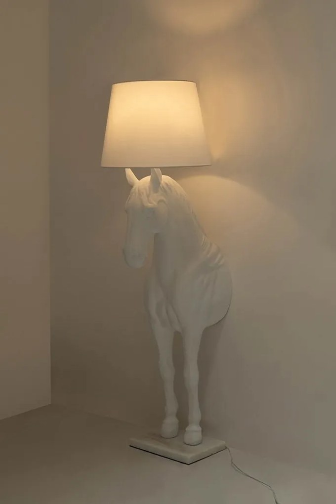 Lampadar super modern Horse M alb