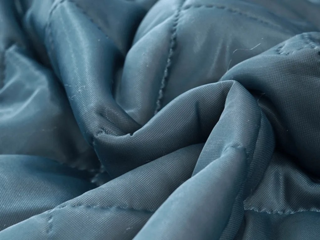 Pilota de vara racoritoare ELARIA, albastru inchis Dimensiune: 160 x 200 cm