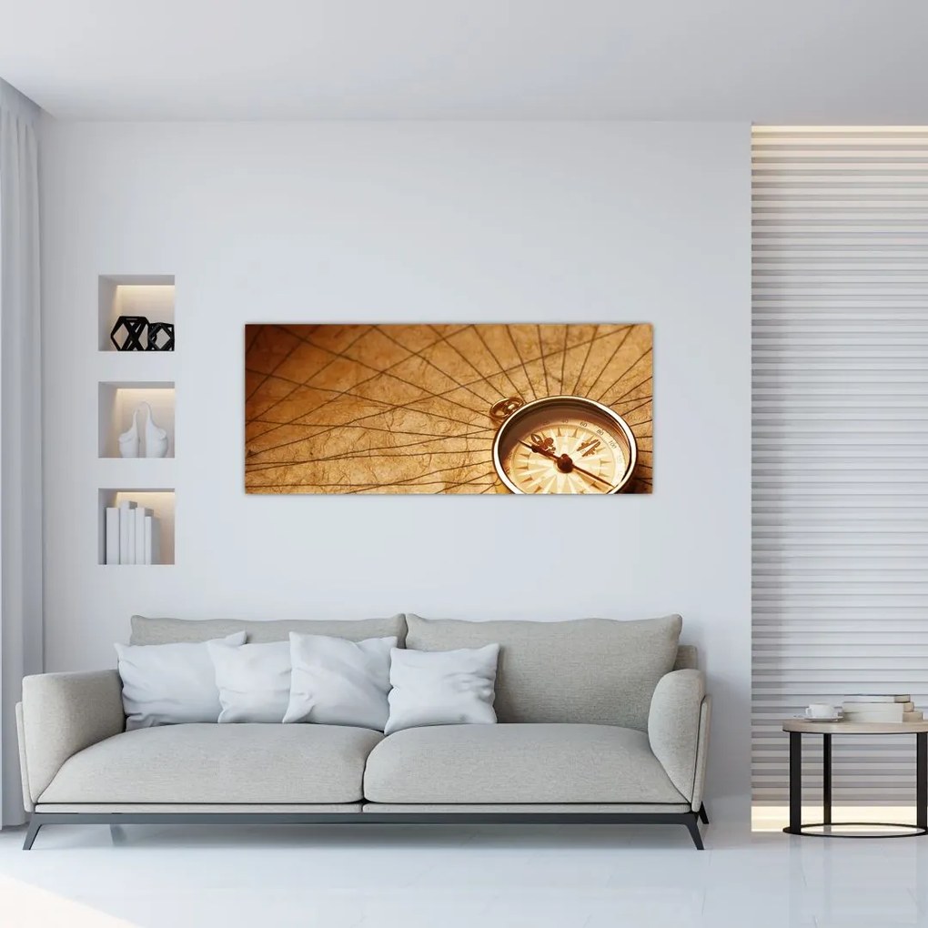 Tablou - Compas (120x50 cm)