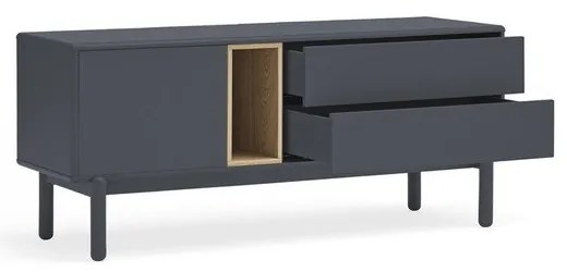 Masă TV gri închis 140x56 cm Corvo - Teulat