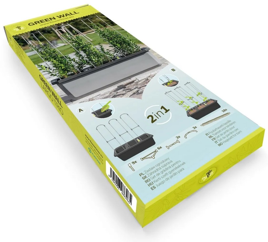 Suport vertical Flower Lover Green Wall LargoTrio