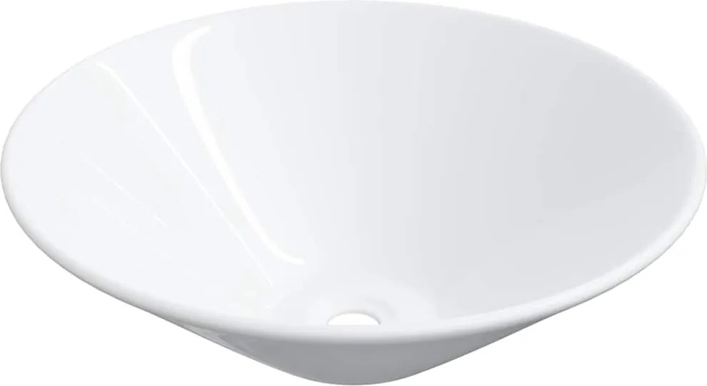 vidaXL Chiuvetă ceramică rotundă, 2 buc. (Nu se vinde individual)