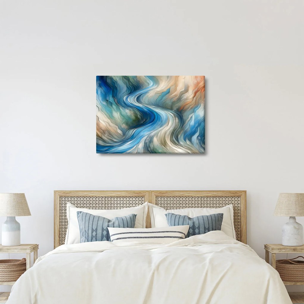Tablou - Curent abstract (70x50 cm)