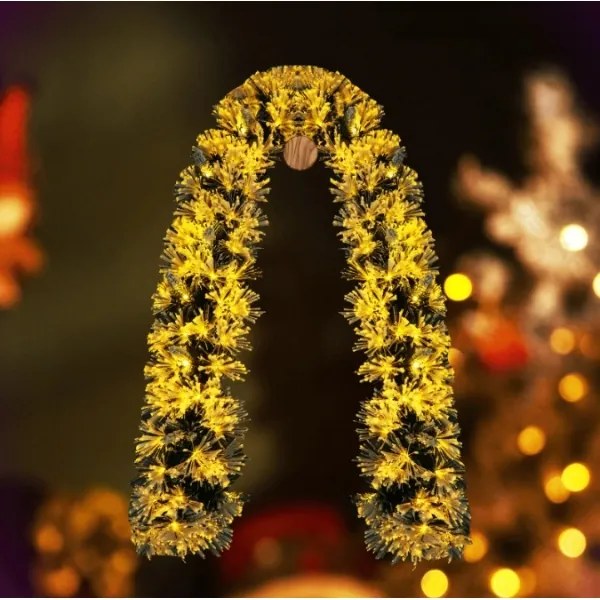 Aigostar - Decorațiune LED de Crăciun pentru exterior 112xLED/3,6W/230V 2m IP44 alb cald