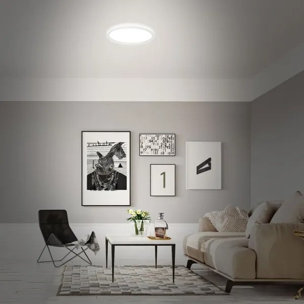 Briloner 7494016-LED RGBW plafonieră SMART dimabilă LED/22W/230V 4000K +telecomandă Wi‑Fi Tuya