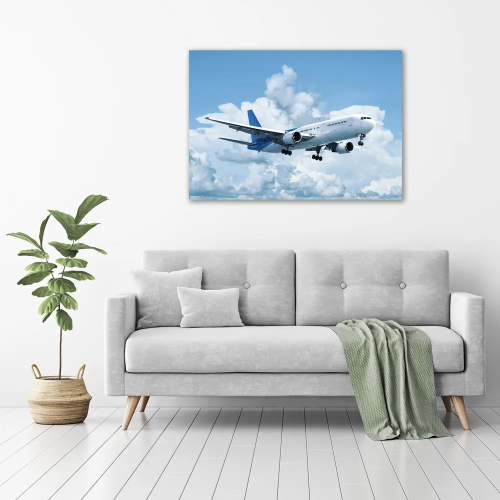 Print pe pânză Avionul în cer