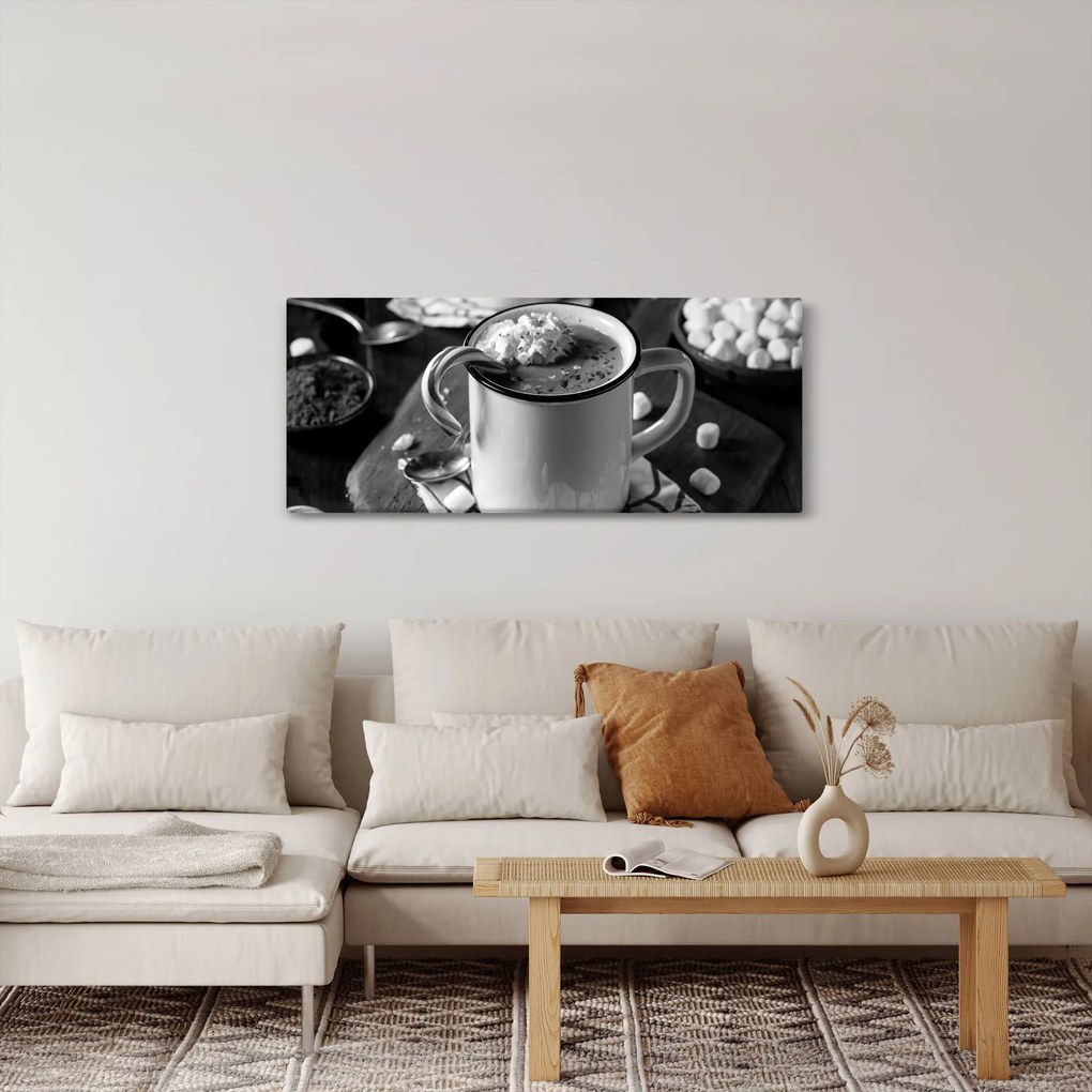 Tablou - Ciocolată caldă de Crăciun (120x50 cm)