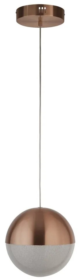 Lustra, Pendul LED Marbles cupru