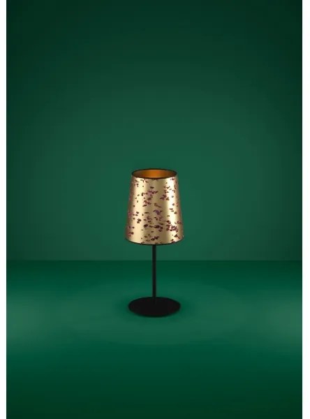 Lampă de masă Eglo 390294 CASTUERA 1xE27/25W/230V roz/auriu