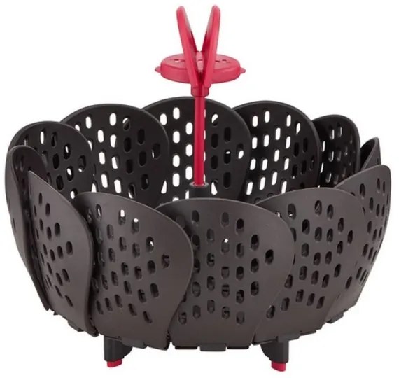 Coș pentru gătire la aburi Tefal INGENIO negru/roșu