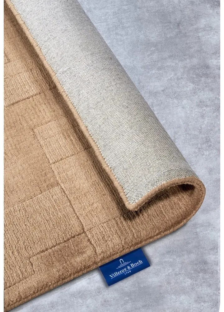 Covor bej țesut manual din lână 190x280 cm Wilhelmine – Villeroy&amp;Boch