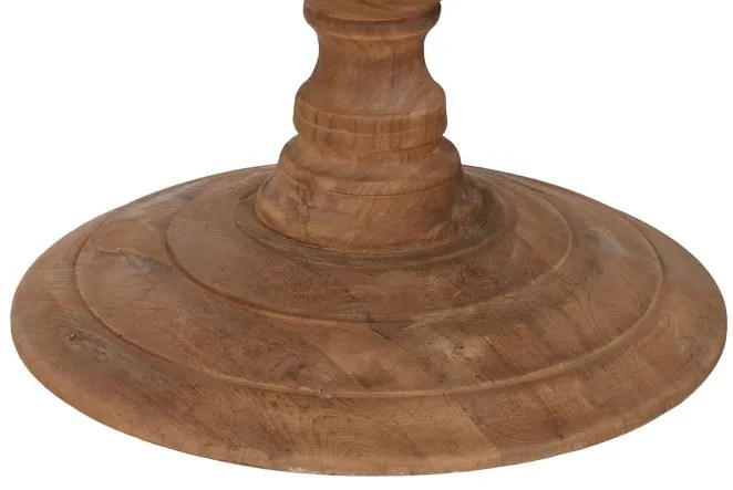 Masa dining, din lemn de tec reciclat, Ysolde