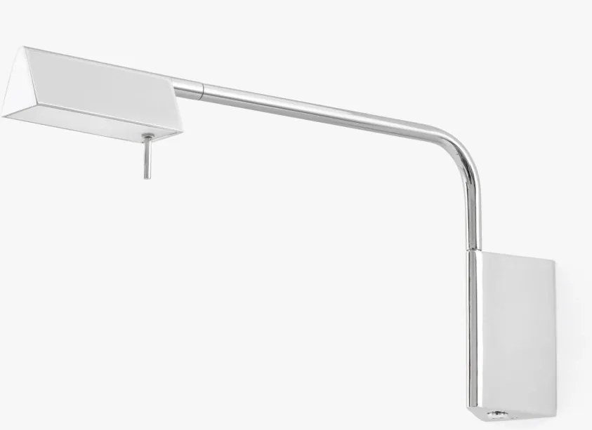 Aplica perete LED dimabila stil modern minimalist ACADEMY crom 28200