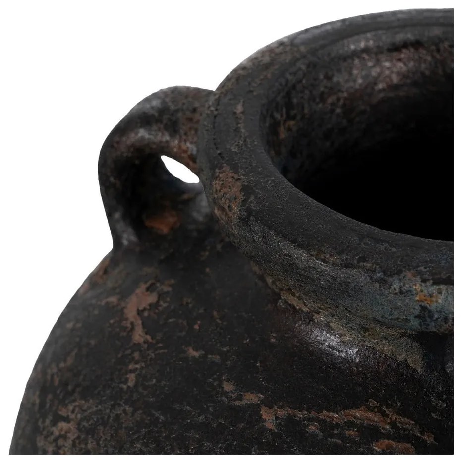 Vază maro închis din teracotă înaltă (înălțime 60 cm) Artem – Ixia